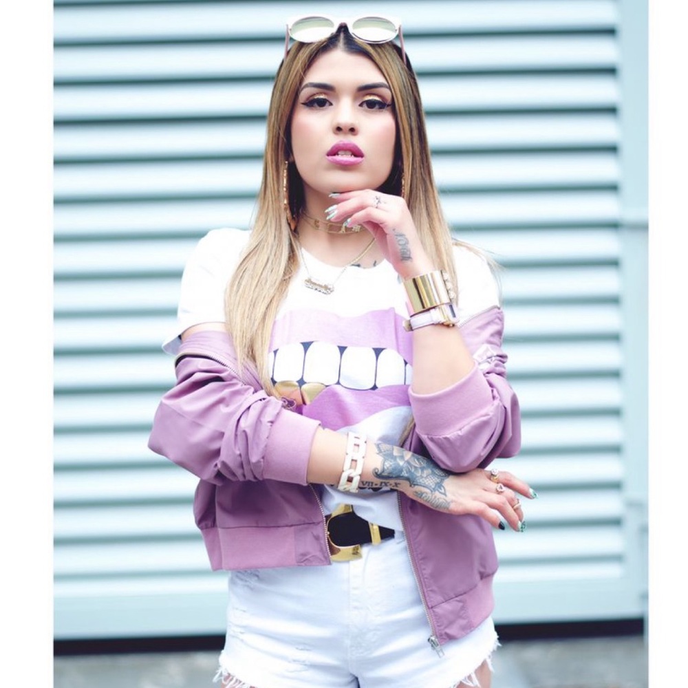 Victoria’s Secret PINK mauve windbreaker jacket